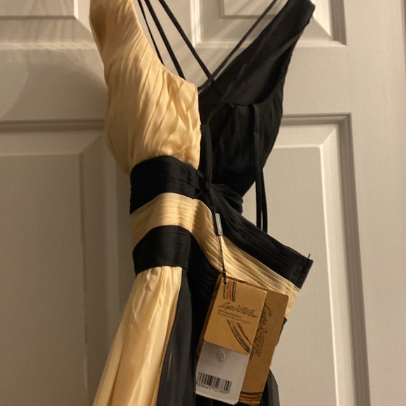 COPY - Maxi dress evening gown BNWT size S. will fit tall girl with 34 A/B. - Picture 4 of 6